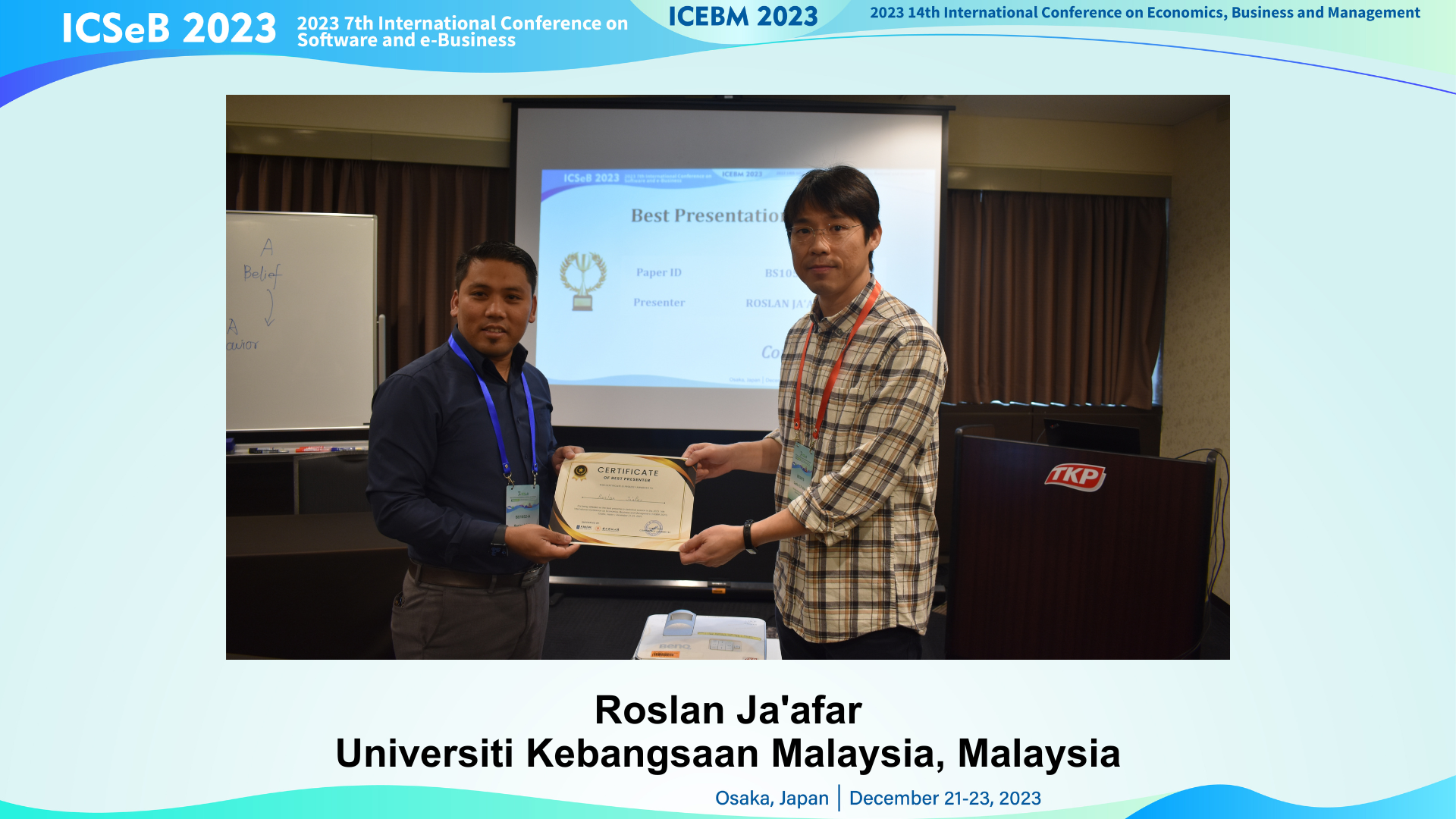 Best Presentation Session 2