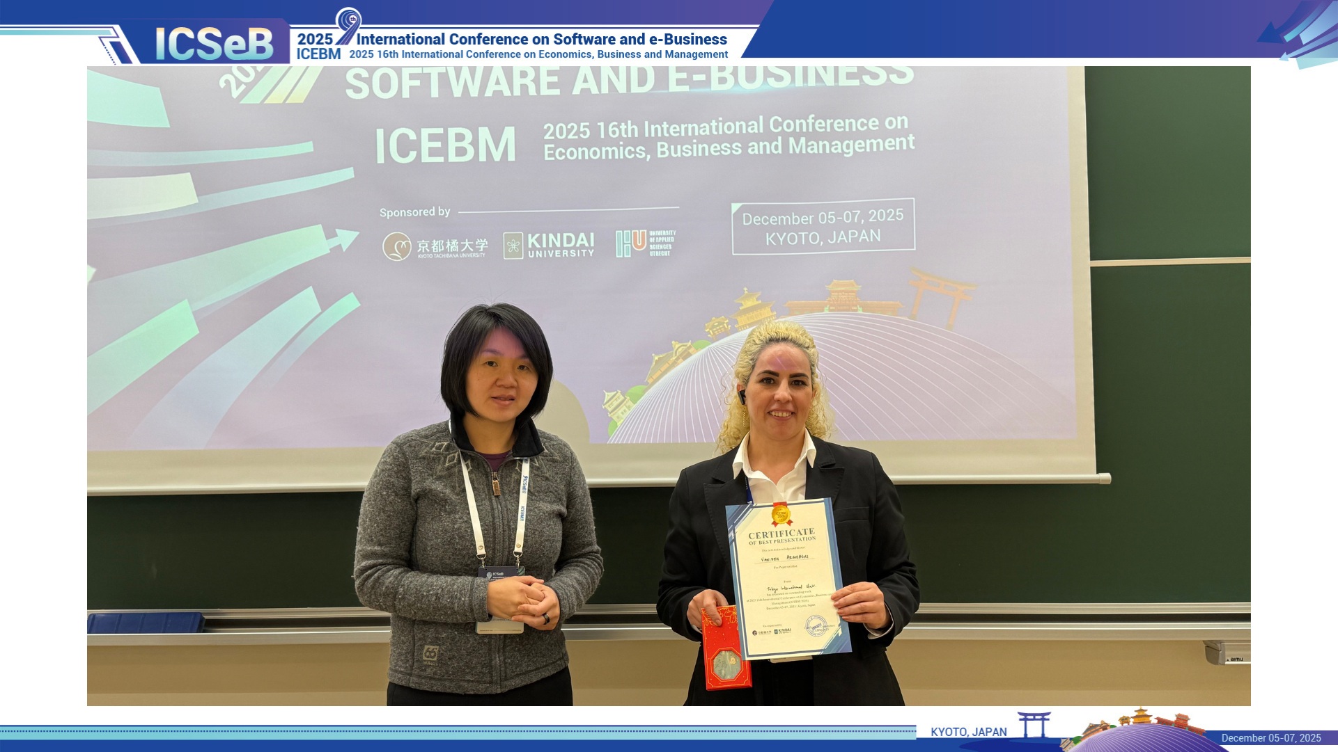 Best Presentation Session 1